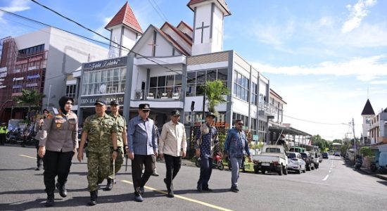 Pastikan Natal di Ternate Aman, Pimpinan Andalan Turun Langsung Pantau Gereja