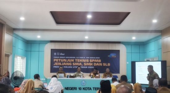 Dikbud Maluku Utara Dorong Sistem Penerimaan Siswa Lebih Adil dan Terbuka
