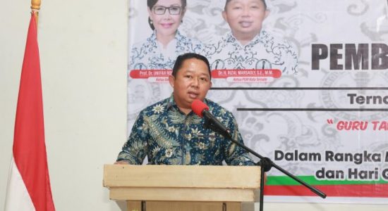 Ketua PGRI Ternate Dorong Sinergitas Semua Pihak untuk Kemajuan Pendidikan