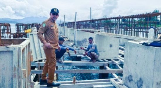 Dibangun Sejak 2023, Pelabuhan Semut di Halmahera Selatan Belum Rampung