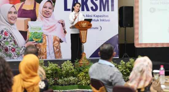 Kick-Off Program LAKSMI di Ternate, Gubernur Sherly Targetkan UMKM Perempuan Naik Kelas