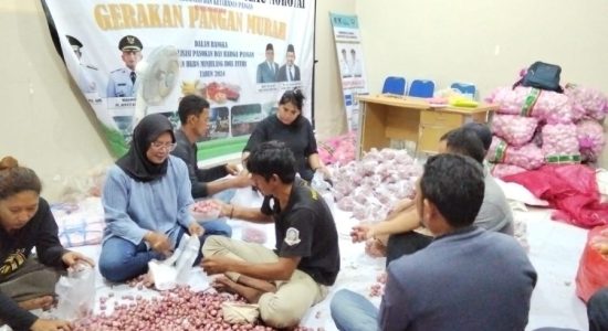DPKP Morotai Gelar Pasar Murah Tahap II di Sangowo Barat