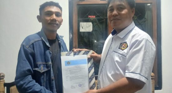 Resmi! Hasman Sangadji Ditunjuk sebagai Koordinator PWI Pulau Taliabu