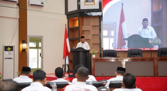 Lantik KONI Halmahera Timur, Wagub Sarbin: Olahraga Adalah Investasi Masa Depan