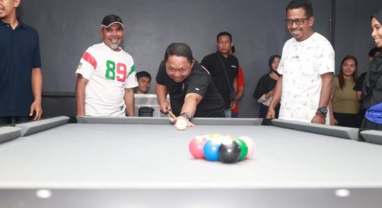 Sekda Ternate Buka Turnamen PMG Biliard, Dorong Lahirnya Atlet Berprestasi
