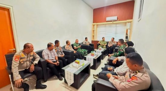 TNI-Polri Halmahera Tengah Kompak Perkuat Sinergi Jaga Stabilitas Daerah