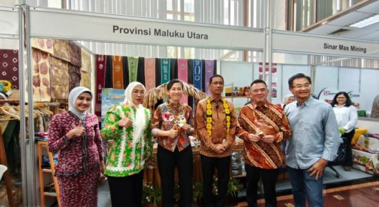 Produk Lokal Maluku Utara Curi Perhatian Dua Wamen di Tjipta Foundation UMKM Fair