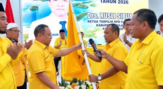 Resmi Pimpin Golkar Morotai, Rusli Sibua Siapkan Konsolidasi