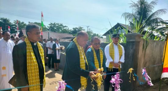 Peresmian Gereja O’Silo Loumadoro, Bupati Rusli Ajak Jemaat Perkuat Nilai Persaudaraan