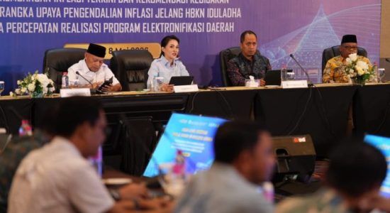 Gubernur Sherly Pimpin HLM TPID–TP2DD, Perkuat Strategi Kendalikan Inflasi Maluku Utara