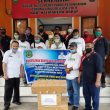BPSDM Malut Serahkan Bantuan Gugus Tugas Covid-19 Halmahera Barat