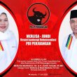Didukung PDIP, Merlisa-Juhdi Bidik Dua Partai Besar  Ini,,,
