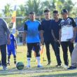 Edi Langkara Buka Turnamen Sepakbola dan Pentas Seni Halmahera Tengah