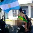 Pamer Bokong saat Konvoi Kemenangan Argentina, Pemuda di Ternate Diamankan