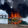Speedboat Pemda Halmahera Tengah Seharga Rp 5,5 Miliar Raib Dilalap Api