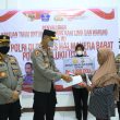 Pemulihan Ekonomi, Polda Maluku Utara Bantu Pedagang di Halmahera Barat