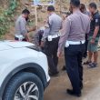 Polres Halmahera Tengah Pasang Papan Imbauan di Daerah Rawan Kecelakaan