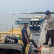 Gelar Patroli, Polairud Polres Halmahera Utara Imbau Masyarakat Waspada Beraktivitas di Laut