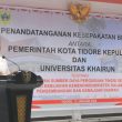 Pemkot Tidore Jalin Kerja Sama dengan Unkhair, Implementasikan MBKM