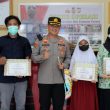 Mitra Polres Ternate Bertabur Penghargaan, dari Jurnalis hingga Siswa Berprestasi