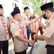 Lepas Kontingen Jamnas ke Cibubur, Ini Pesan Wakil Bupati Halmahera Tengah
