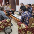 Bawaslu Kepulauan Sula Audensi dengan Kapolres