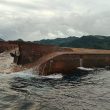 Kapal Landeng Ditemukan Terbalik di Perairan Halmahera Selatan