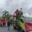 Warga Kao Barat Halmahera Utara Demo di Kantor Bupati, Tuntut Perbaikan Infrastruktur