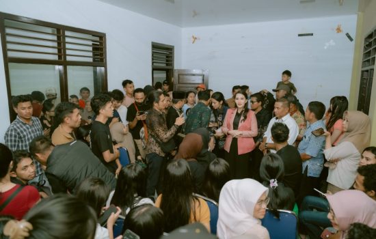 Gubernur Sherly Tinjau Asrama Mahasiswa Maluku Utara di Manado, Tegaskan Komitmen Perbaikan