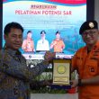 Basarnas Nelayan dan Relawan Halmahera Timur Teknik Water Rescue