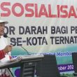 HUT ke-26 Maluku Utara, Wagub Ajak Pemuda Ternate Donor Darah Wujudkan Kepedulian