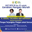 Peringati HUT DPD RI ke-21, Graal Luncurkan Program Pangan Terjangkau di Ternate