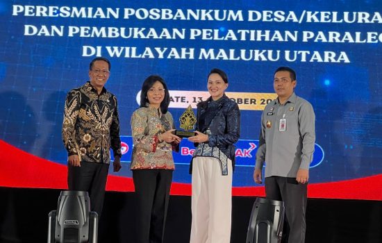 Didaulat jadi Duta Posbankum Se Indonesia, Gubernur Sherly Pastikan Akses Keadilan