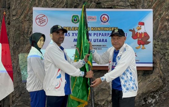 Wagub Sarbin Lepas Kontingen POPNAS–PEPAPERNAS 2025: “Harus Siap Juara”
