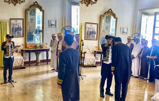 Wapres Gibran Dianugerahi Gelar Kaicil Kastela saat Kunker di Maluku Utara
