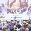 Serunya Fun Walk and Run HUT ke-80 PGRI di Ternate