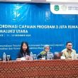 Bappeda Malut Gaspol Program 3 Juta Rumah, Sinkronisasi Perencanaan Jadi Kunci