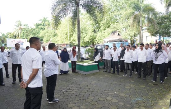 Rabu Menyapa, Sekda Ternate Minta Disperkimtan Perkuat Sinergi dan Tuntaskan Program