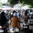 Hari Pertama Ramadan, Kawasan Pasar Higienis Ternate Macet Jelang Berbuka