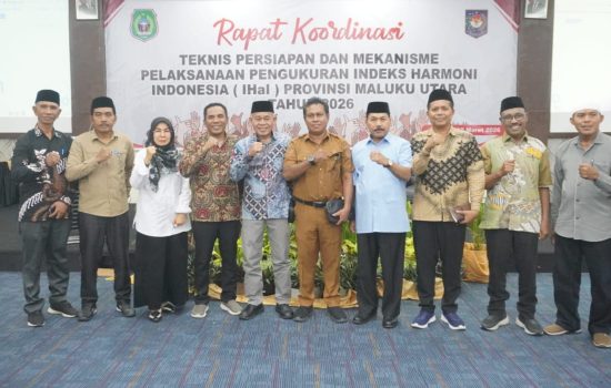 Pemprov Maluku Utara Targetkan Indeks Harmoni Naik di 2026, Kolaborasi Jadi Kunci