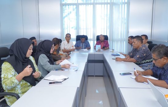 Rapat Strategis Pemkot Tidore, Data Pertanahan Bakal Tersinkronisasi dengan Pajak