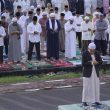 Salat Idulfitri di Kantor Wali Kota Tidore Berlangsung Khidmat, Warga Tumpah Ruah