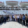 Sinergi Lintas Sektor, KM Tatamailau Hadir di Tobelo Perkuat Jalur Laut Maluku Utara