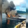 Dua Speedboat Perusahaan Terbakar di Sula, Satu Korban Mengalami Luka Bakar
