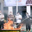 Kejari Ternate Musnahkan Barang Bukti, Wawali Nasri Ajak Perkuat Sinergi Berantas Kejahatan