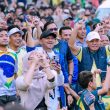 Nobar Brasil di Ternate Berlangsung Meriah, Wawali Nasri Apresiasi Warga yang Jaga Ketertiban