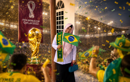 Marliza, Istri Wali Kota Ternate Optimis Brasil Juara Piala Dunia 2026