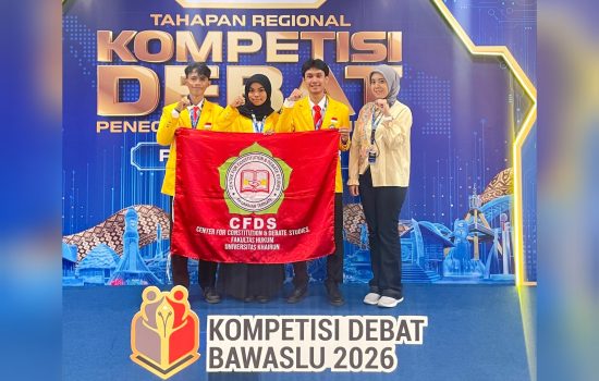 Unkhair Ternate Bikin Kejutan! Tim Debat Fakultas Hukum Tembus Nasional Bawaslu 2026
