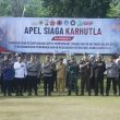 Ratusan Personel Gabungan Siaga Karhutla, Halmahera Tengah Perkuat Deteksi Dini