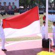 Paskibraka Ternate Tuntaskan Tugas, Merah Putih Sukses Berkibar di Upacara HUT RI